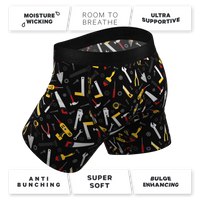 The Attic Boutique The Tool Belt Hammer and Tools Ball Hammock® Pouch Underwear With Fly  - The Attic Boutique