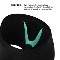 The Attic Boutique The 009 Black Tuxedo Ball Hammock® Pouch Underwear With Fly Apparel & Accessories - The Attic Boutique