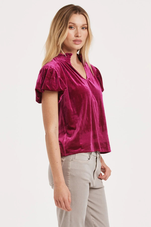 Another Love Eira Blackberry Top top - The Attic Boutique