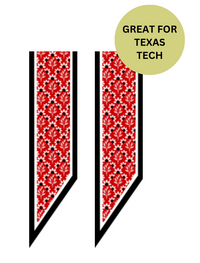 Victory Lap Woven Purse/Phone Strap - Black & Red  - The Attic Boutique