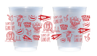 Victory Lap Tech Shatterproof Cups Set of 8  - The Attic Boutique