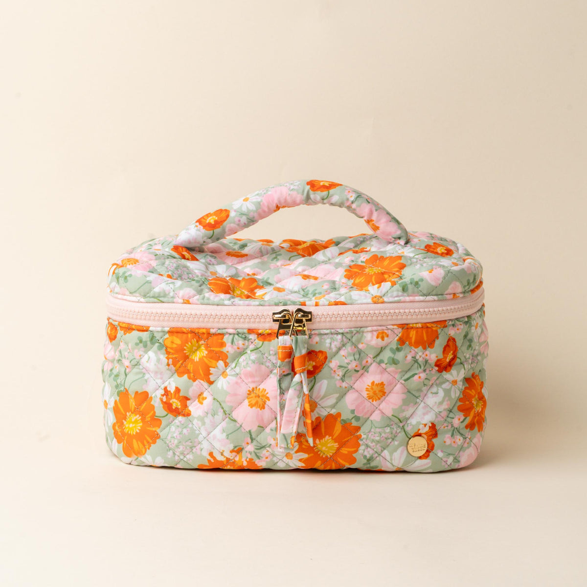 The Darling Effect Glam & Go Quilted Cosmetic Bag  - The Attic Boutique