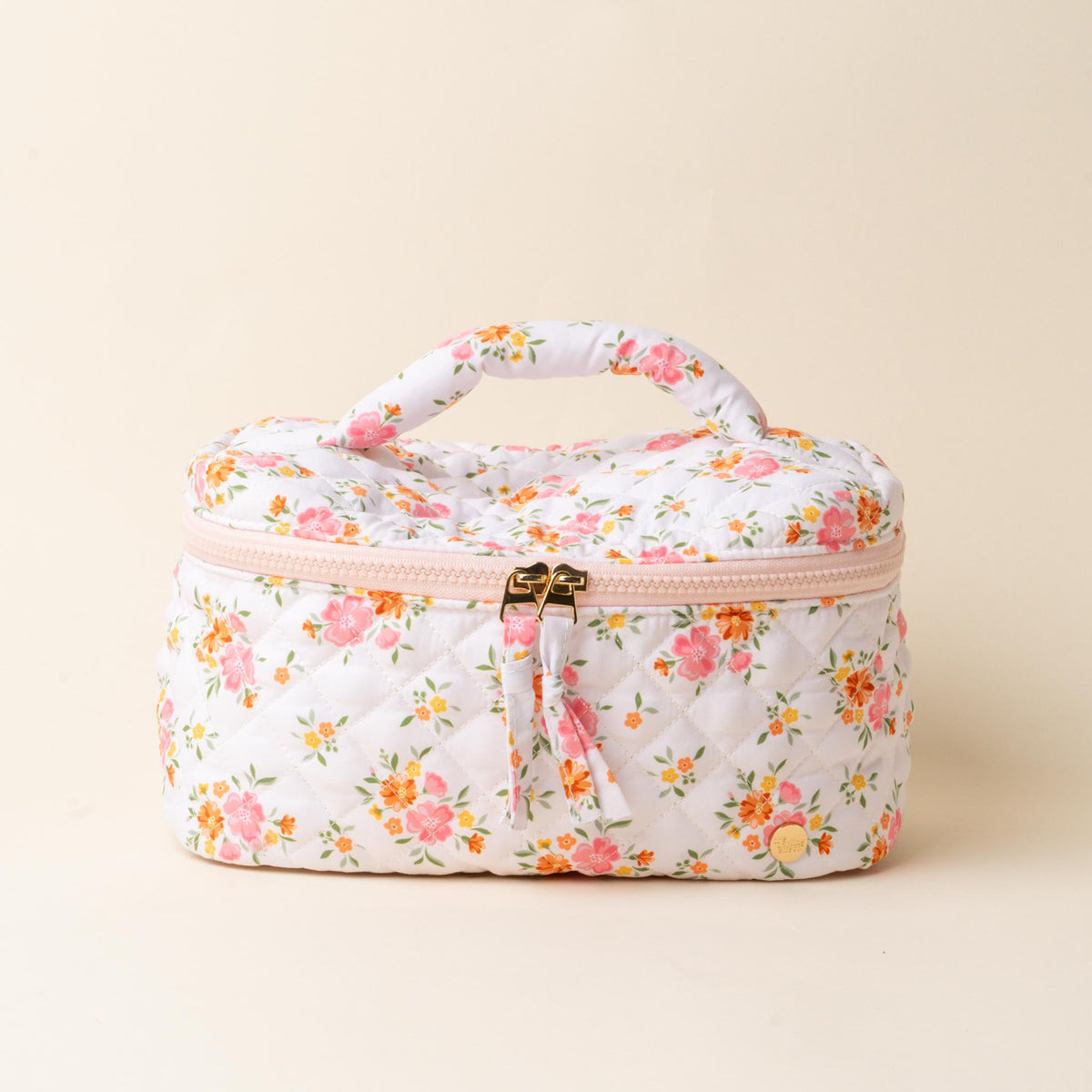The Darling Effect Glam & Go Quilted Cosmetic Bag  - The Attic Boutique
