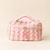 The Darling Effect Glam & Go Quilted Cosmetic Bag  - The Attic Boutique