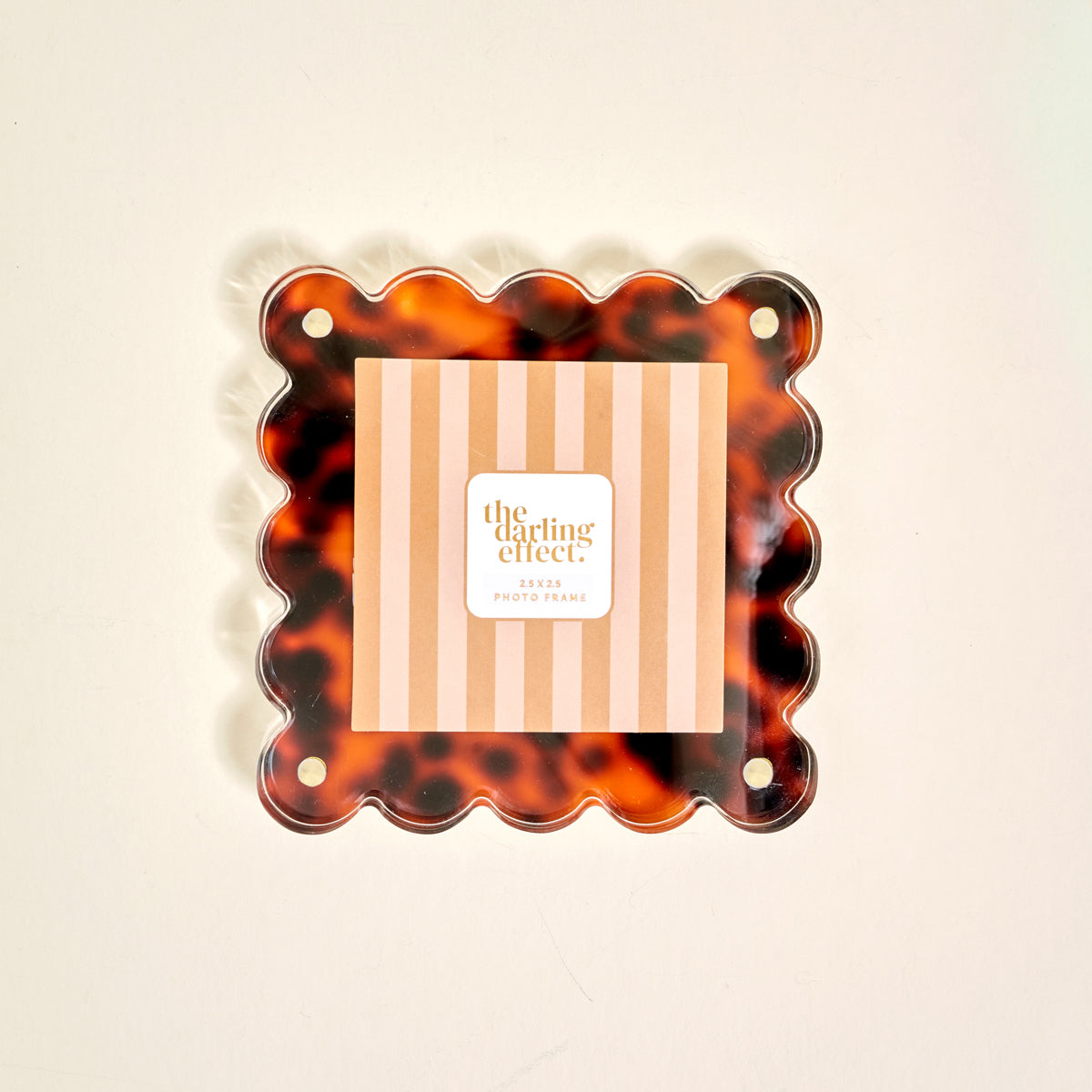 The Darling Effect Tortoise Little Acrylic Picture Frame  - The Attic Boutique