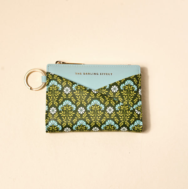 The Darling Effect Forest Green Pocket Wallet  - The Attic Boutique