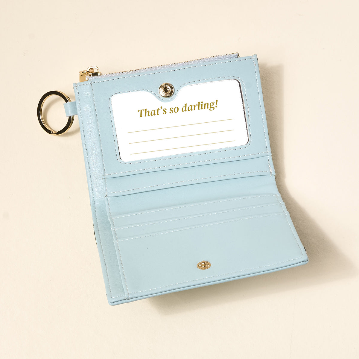 The Darling Effect Forest Green Pocket Wallet  - The Attic Boutique