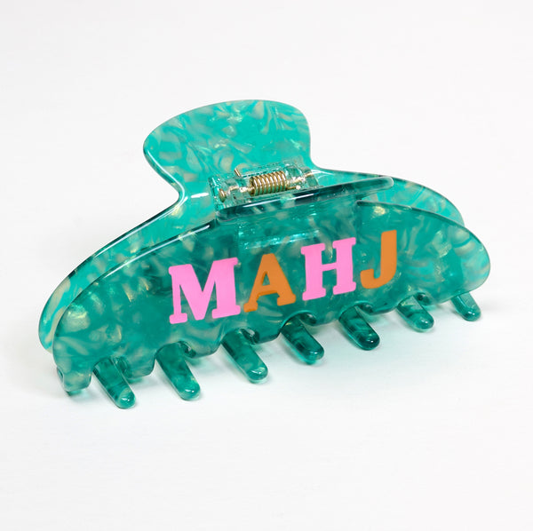 The Darling Effect Mahj Word Up Claw Clip  - The Attic Boutique
