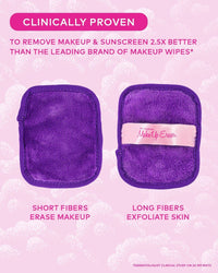 The Original MakeUp Eraser Queen Purple 7-Day Set  - The Attic Boutique