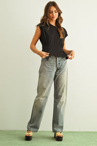 The Attic Boutique Ramsey Cap Sleeve Top  - The Attic Boutique