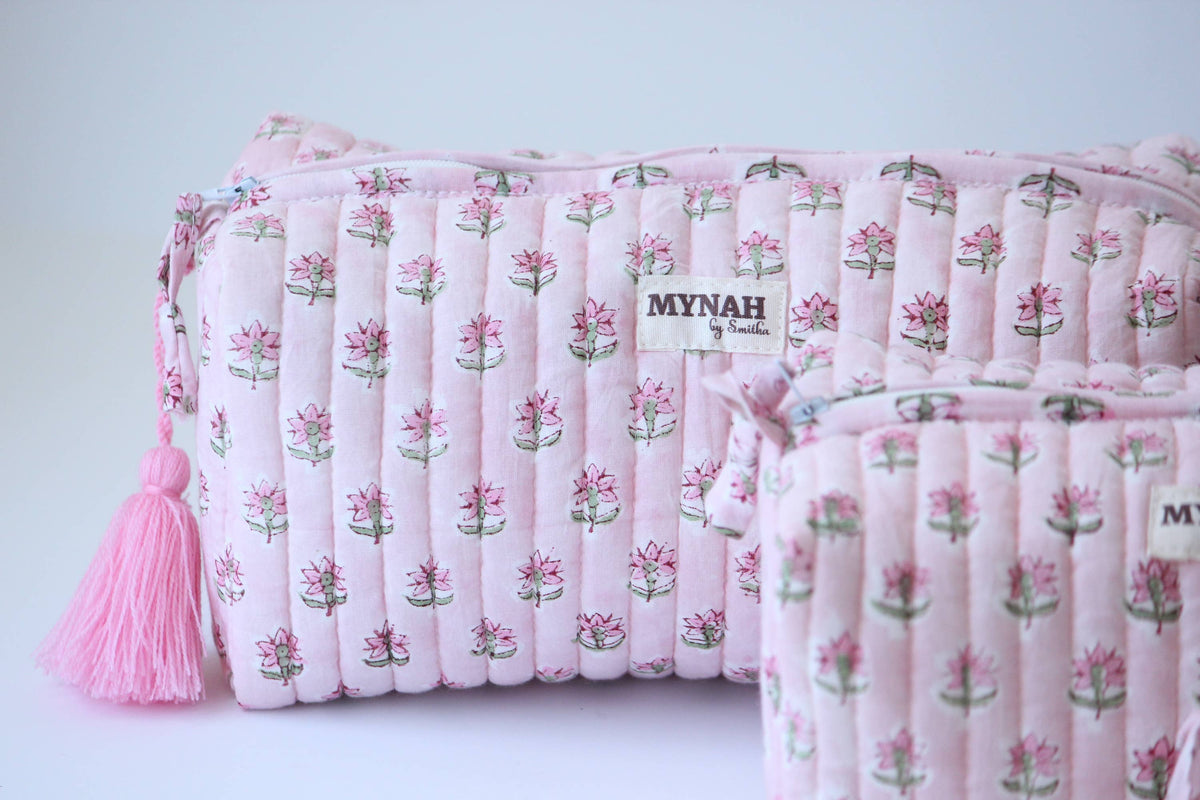 MYNAHbySmitha Rosy Mist Travel Bag- Large  - The Attic Boutique