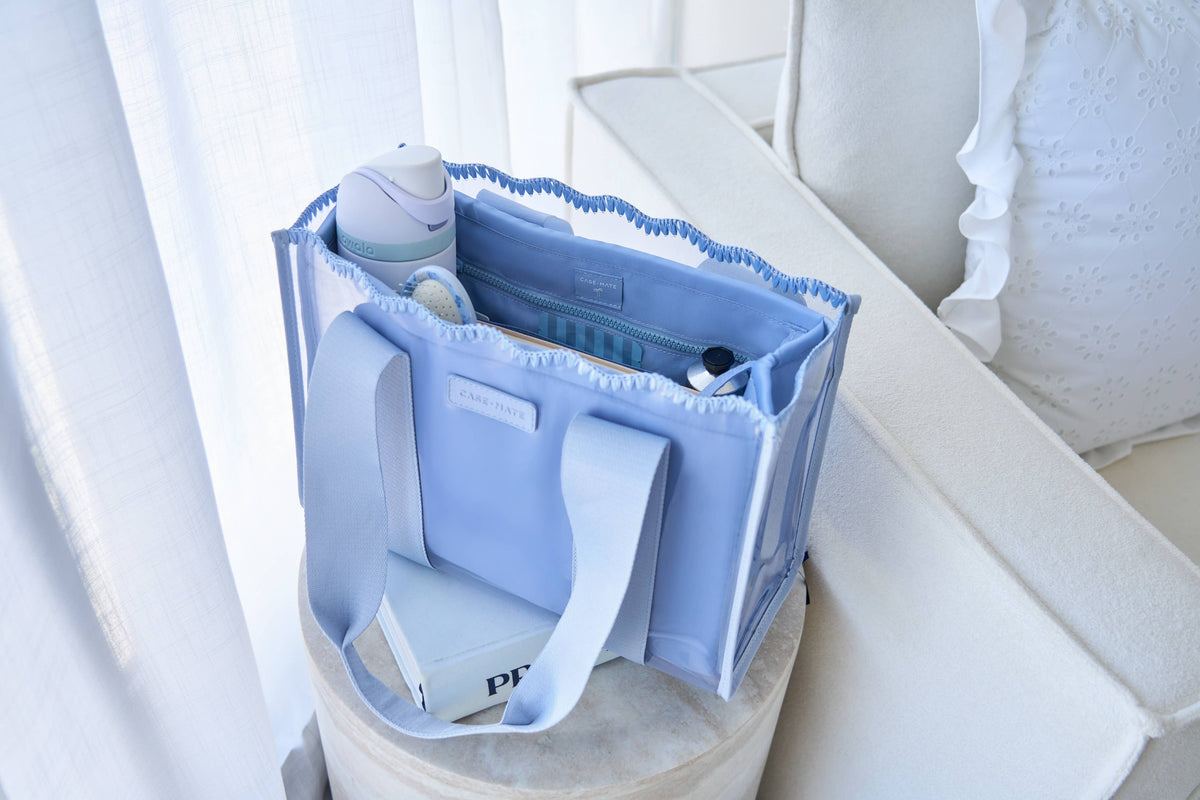 Tote Bag Organizer - Carolina Blue (Medium)