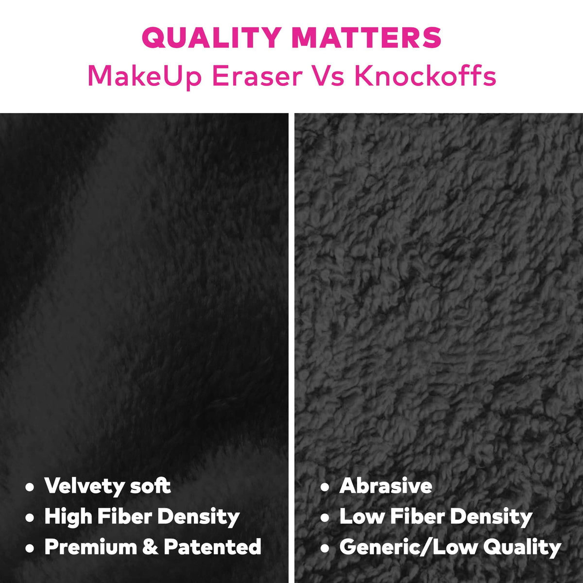 The Original MakeUp Eraser Black 7-Day Set MakeUp Eraser  - The Attic Boutique