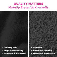 The Original MakeUp Eraser Black 7-Day Set MakeUp Eraser  - The Attic Boutique