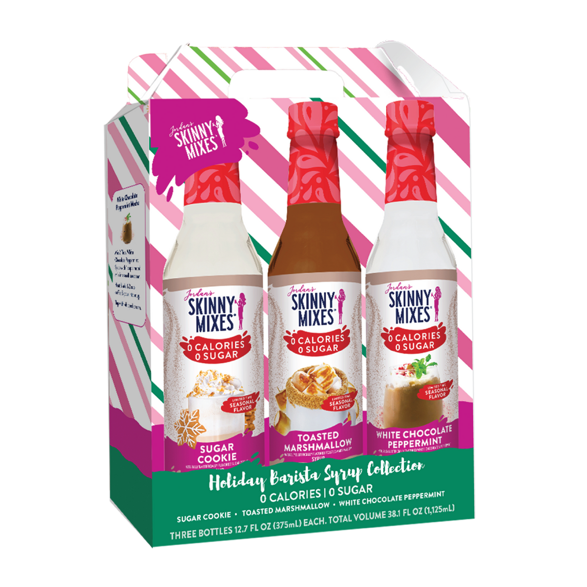 Jordan's Skinny Mixes Holiday Barista Syrup Trio  - The Attic Boutique