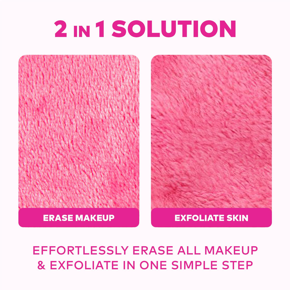 The Original MakeUp Eraser Pink 7-Day Set | Eco-Friendly MakeUp Eraser  - The Attic Boutique
