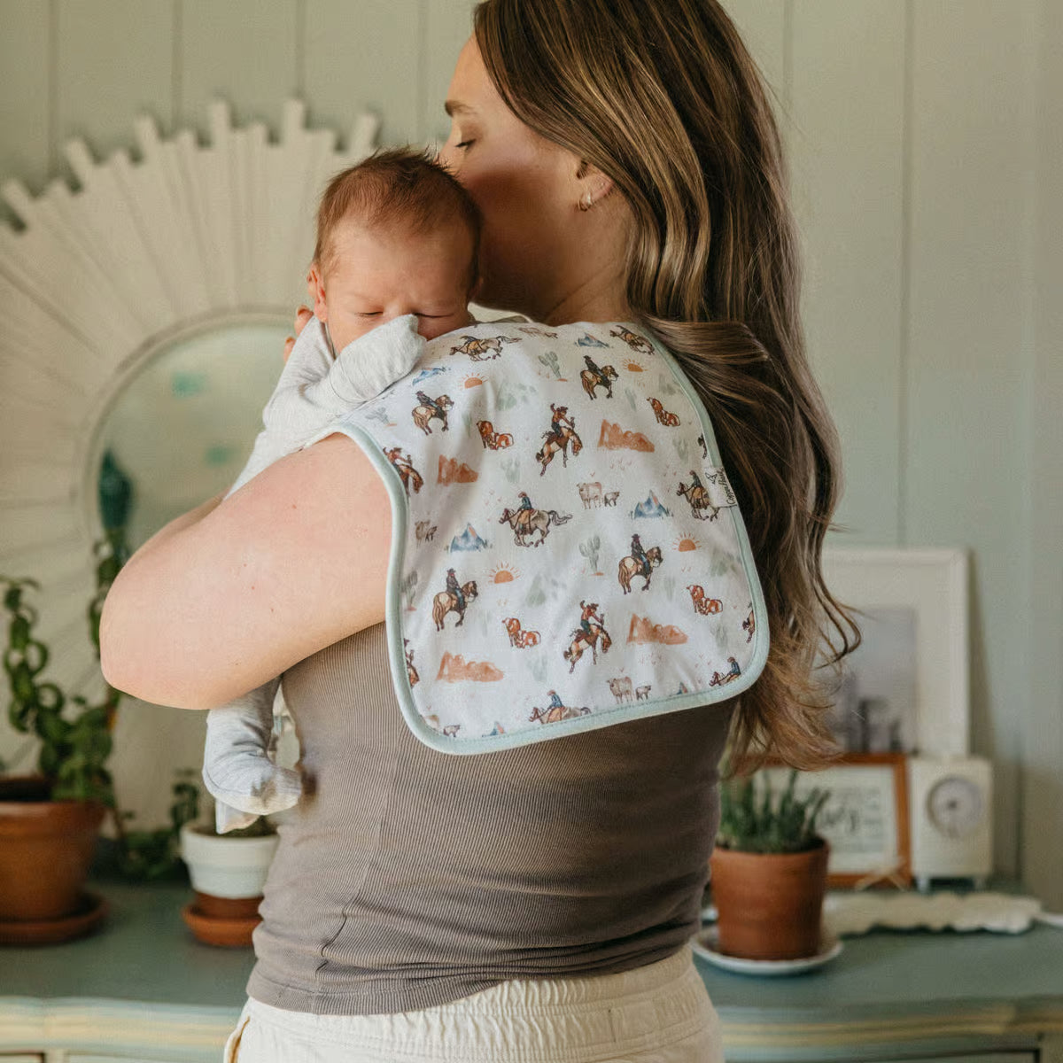 Copper Pearl Boone Premium Burp Cloths  - The Attic Boutique