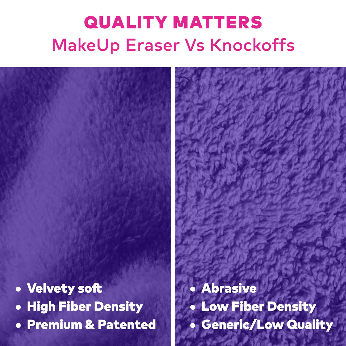 The Original MakeUp Eraser Purple PRO MakeUp Eraser  - The Attic Boutique