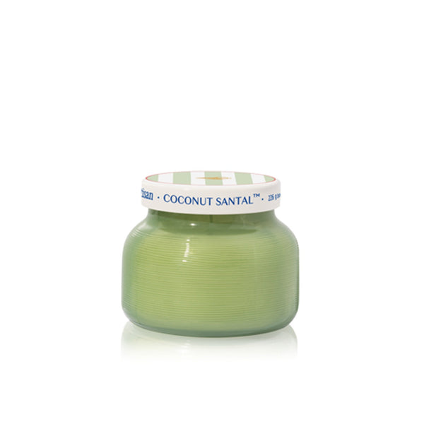 Capri Blue Coconut Santal Artisan Caffe Capri Petite Candle  - The Attic Boutique