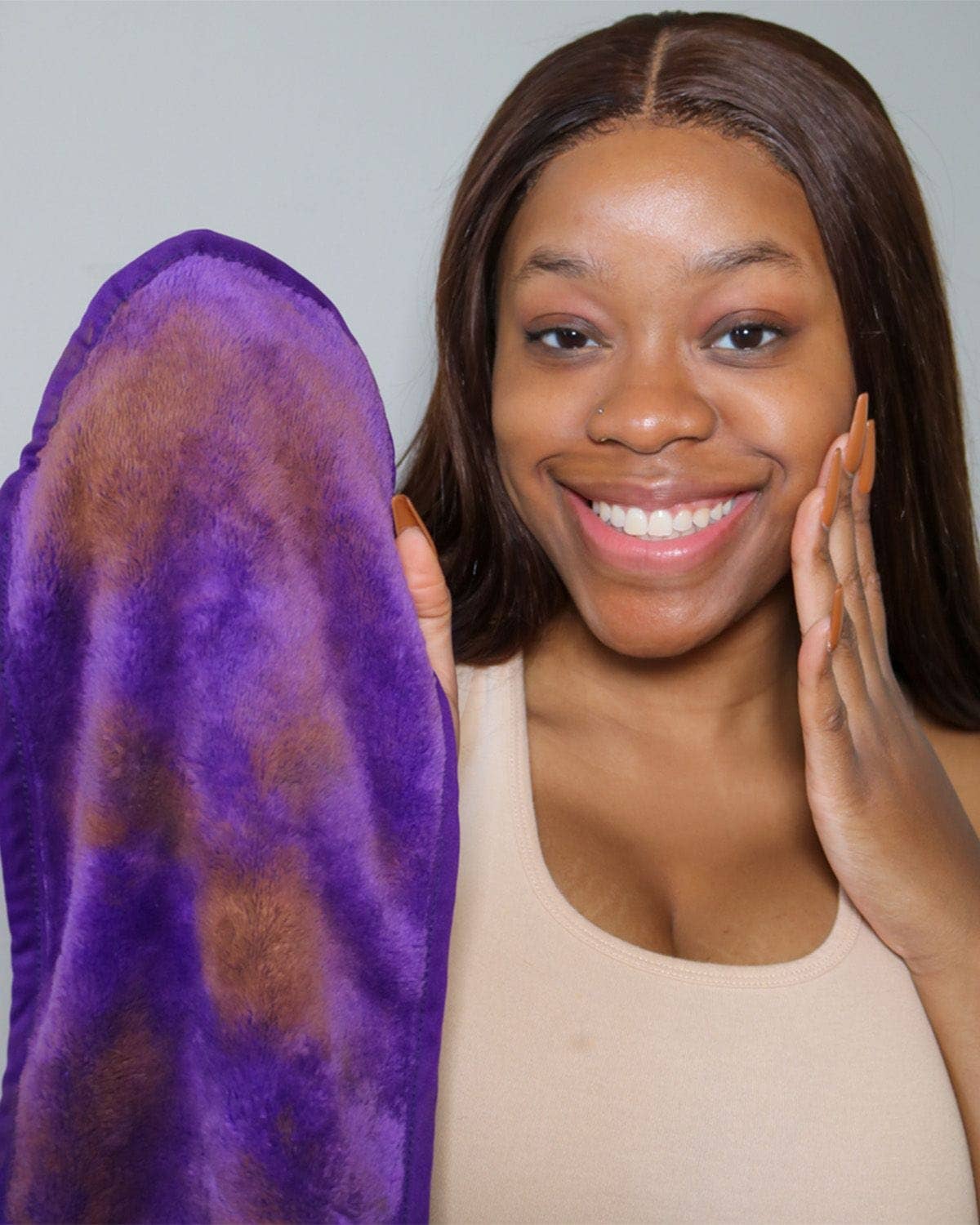 The Original MakeUp Eraser Purple PRO MakeUp Eraser  - The Attic Boutique