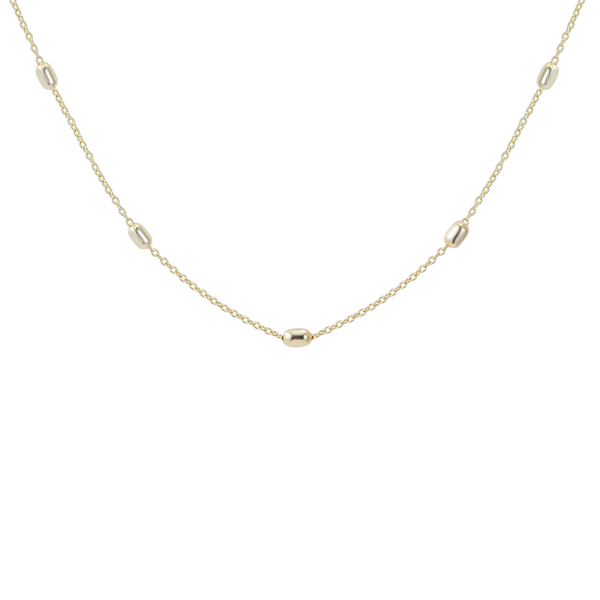 Natalie Wood Designs Everyday Beaded Layering Necklace in Gold  - The Attic Boutique