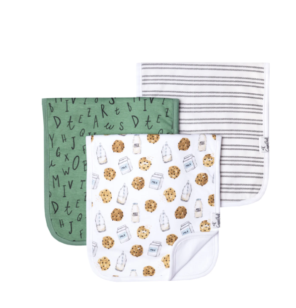 Copper Pearl Chip Premium Burp Cloths  - The Attic Boutique