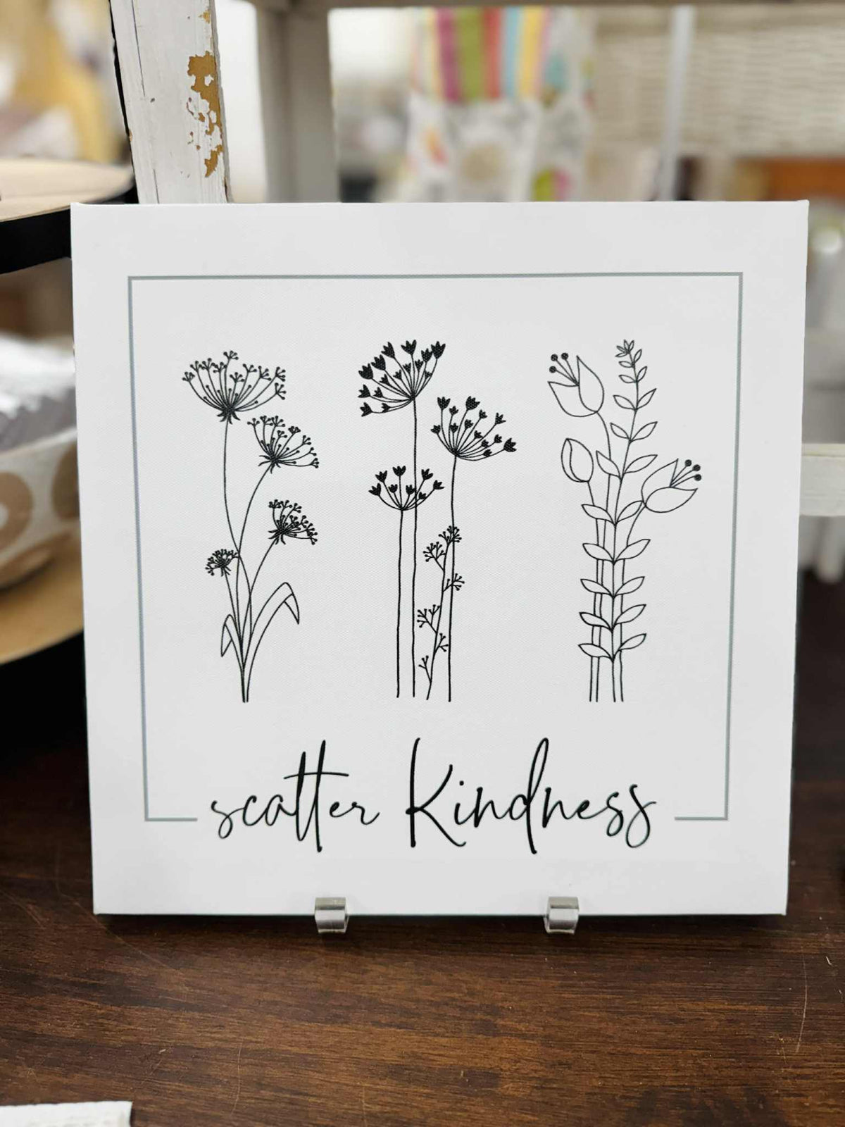 The Attic Boutique Scatter Kindness Canvas  - The Attic Boutique