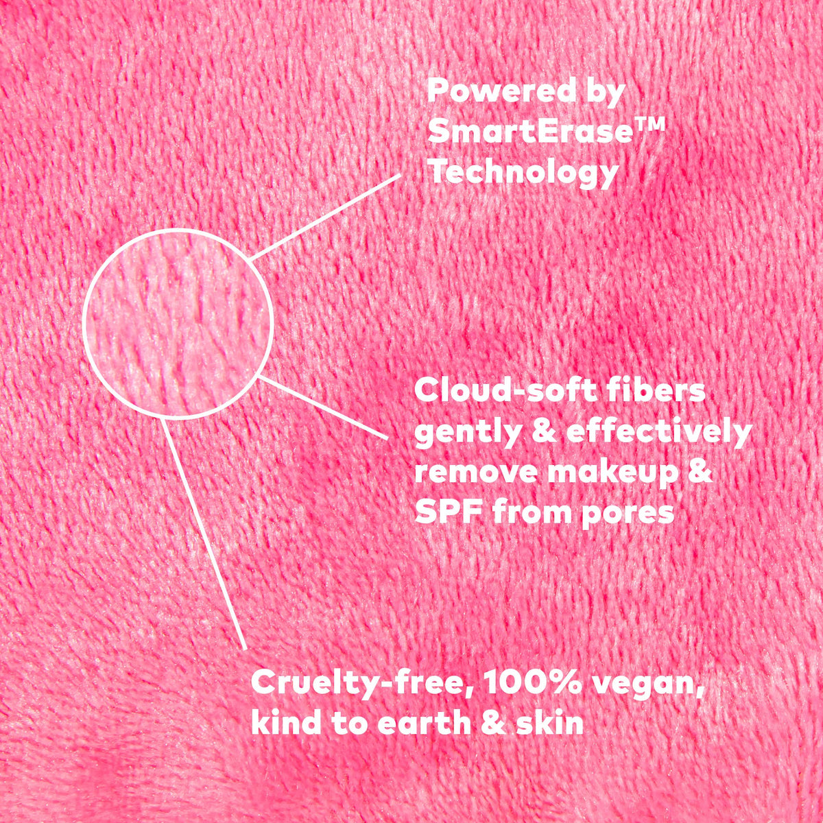 The Original MakeUp Eraser Pink 7-Day Set | Eco-Friendly MakeUp Eraser  - The Attic Boutique