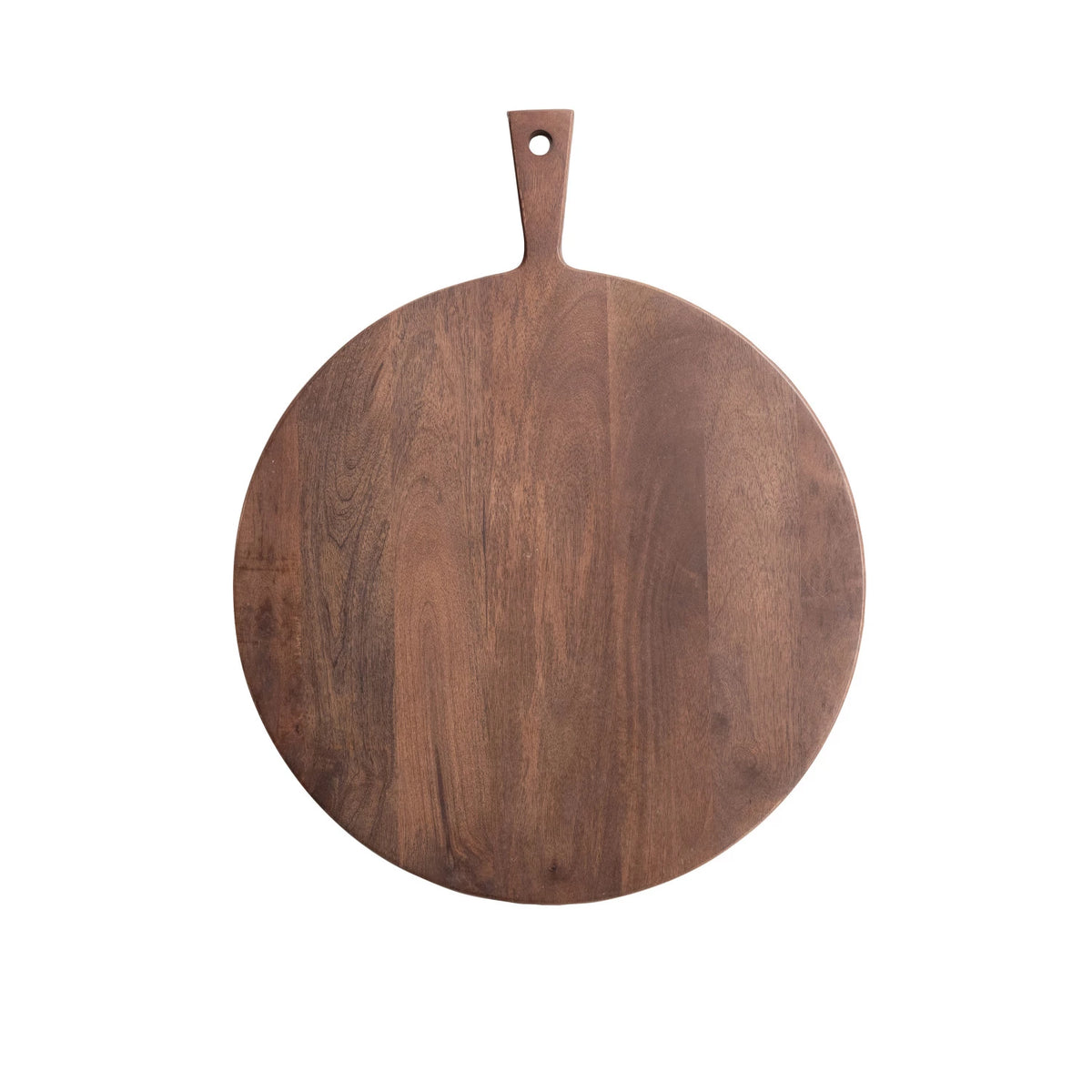 BV Mango Wood Cheese/Cutting Board with Handle, Walnut Finish Cheese & Cutting Boards - The Attic Boutique