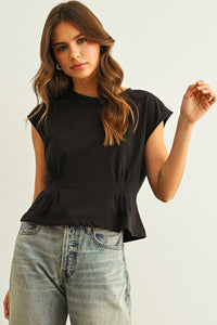 The Attic Boutique Ramsey Cap Sleeve Top  - The Attic Boutique