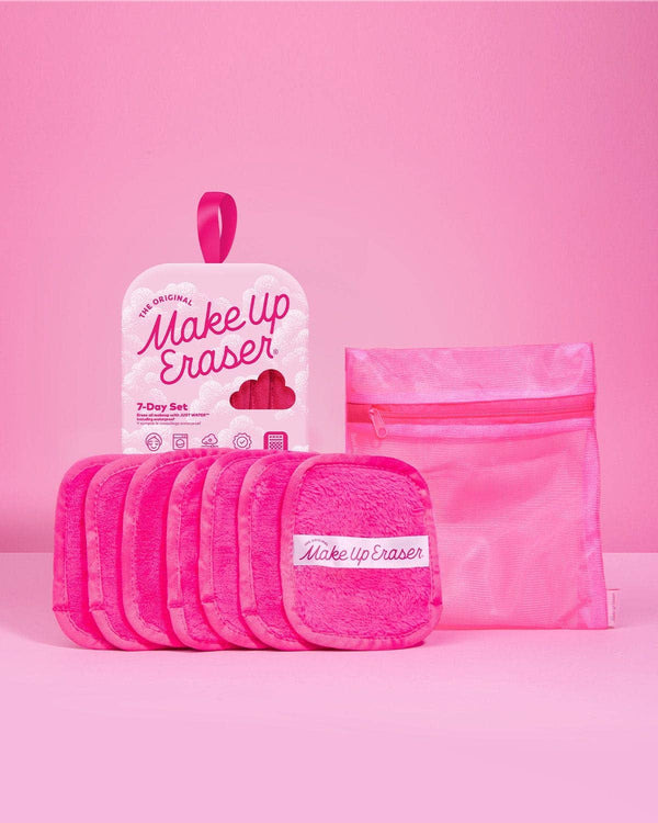 The Original MakeUp Eraser Pink 7-Day Set | Eco-Friendly MakeUp Eraser  - The Attic Boutique