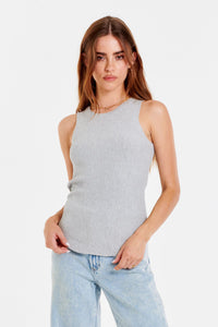 Another Love Cora Grey Tank  - The Attic Boutique