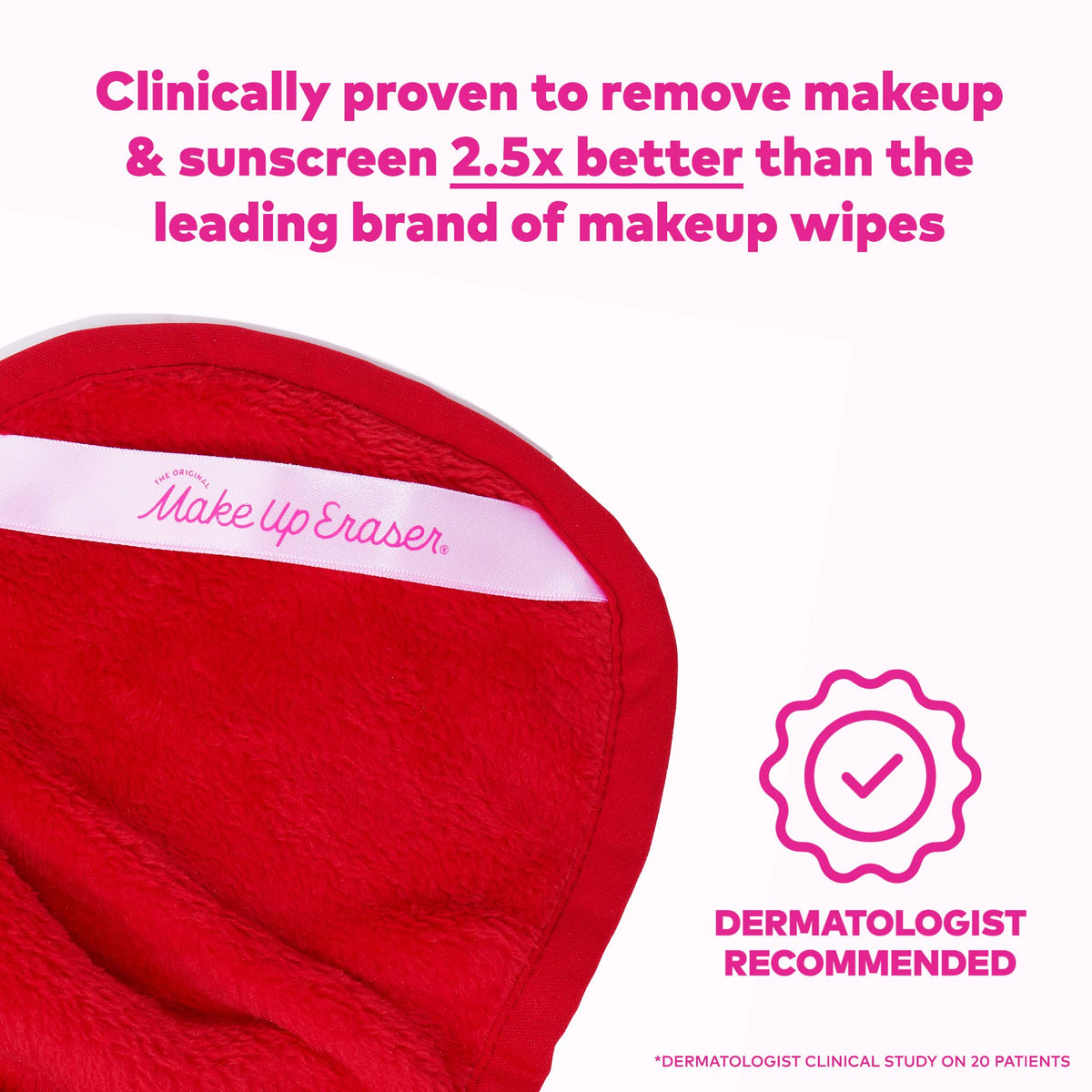 The Original MakeUp Eraser Red MakeUp Eraser PRO  - The Attic Boutique