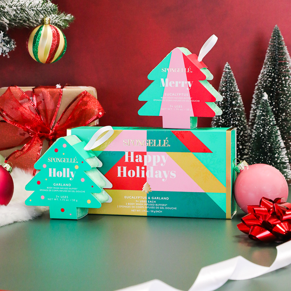 Spongellé Holiday Tree Gift Set  - The Attic Boutique