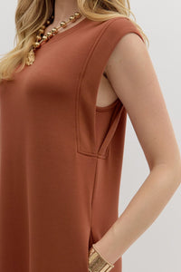 Entro Clay Knit Dress  - The Attic Boutique