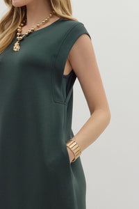 Entro Forest Knit Dress  - The Attic Boutique
