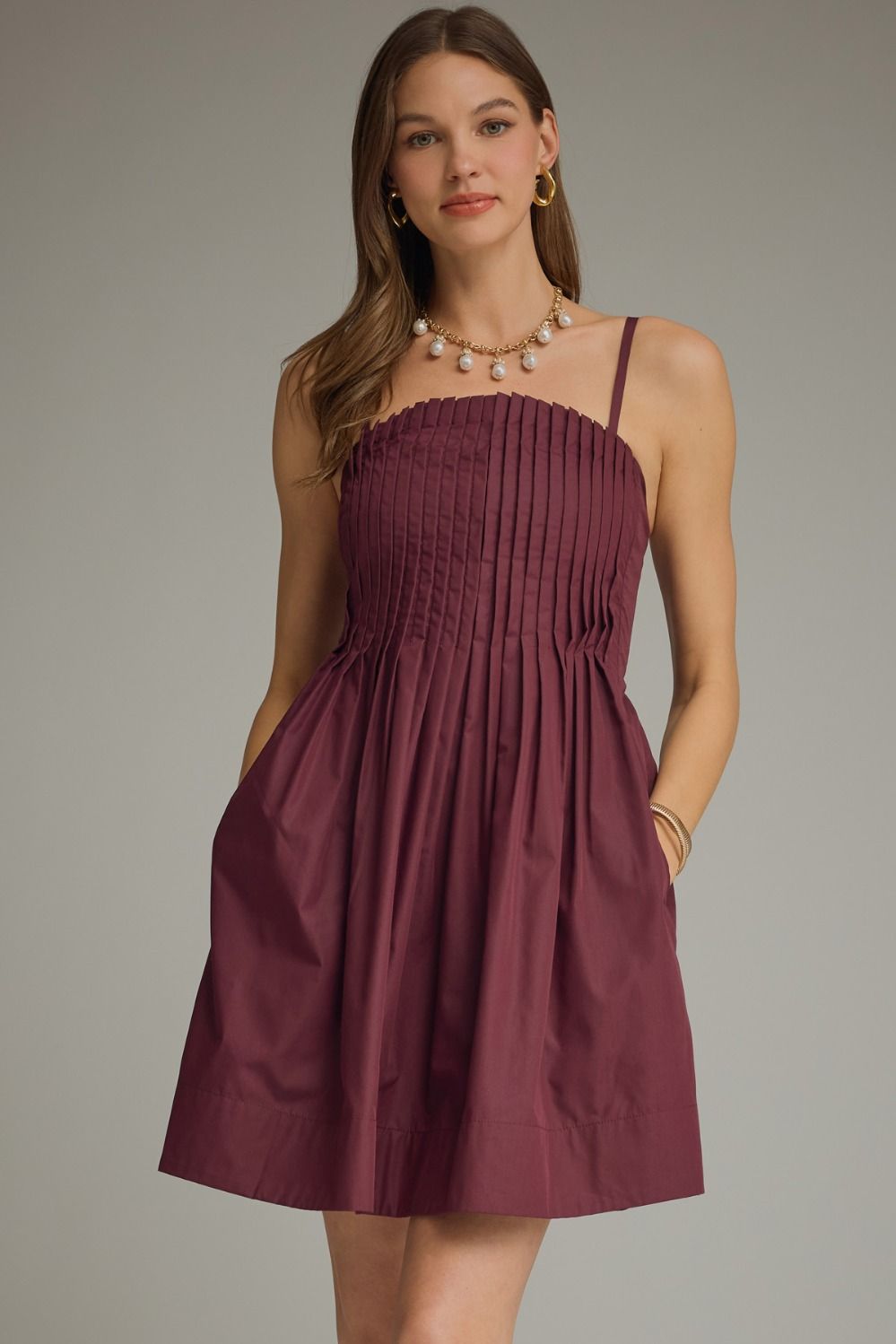Merlot Muse Mini Dress
