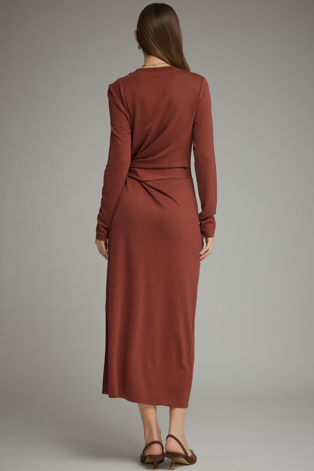 Vada Tie Midi Dress