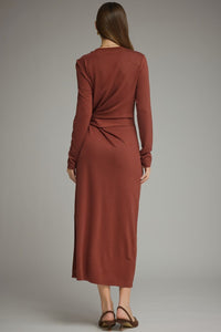 Vada Tie Midi Dress