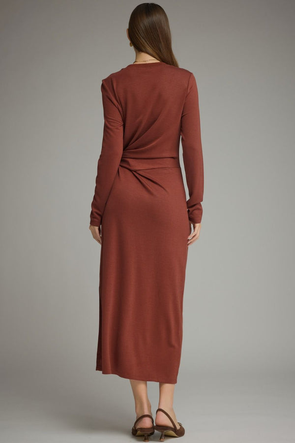 Vada Tie Midi Dress