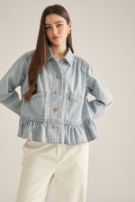 Clara Long Sleeve Denim Jacket