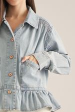 Clara Long Sleeve Denim Jacket