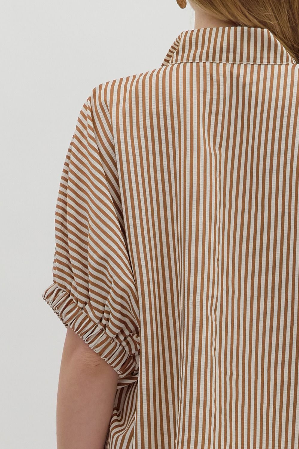 Entro Caramel Dolman Top  - The Attic Boutique