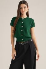 Baylor Jeweled Button Up