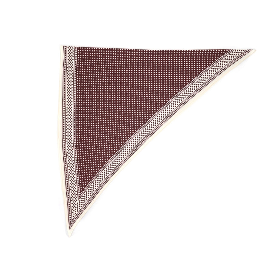 Briar Burgundy Print Scarf