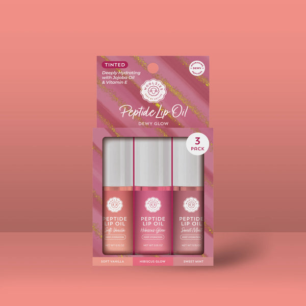 Woolzies Dewy Glow Lip Oil Trio  - The Attic Boutique