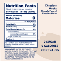 Jordan's Skinny Mixes Naturally Sweetened Chocolate Mocha Syrup - 375ml  - The Attic Boutique