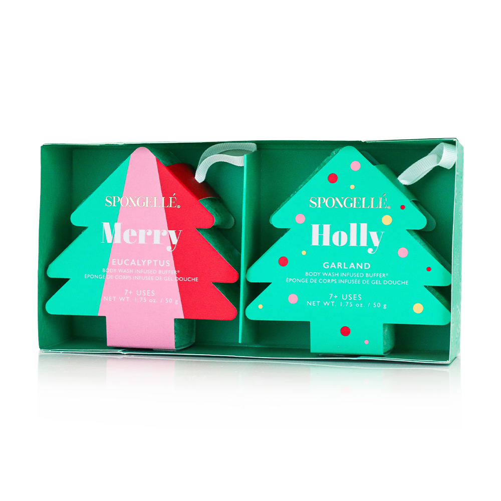 Spongellé Holiday Tree Gift Set  - The Attic Boutique