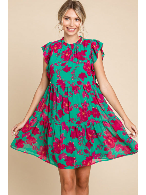 The Attic Boutique Jeanie Floral Dress Dress - The Attic Boutique