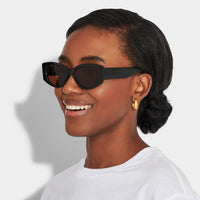 Katie Loxton Rimini Sunglasses in Black  - The Attic Boutique